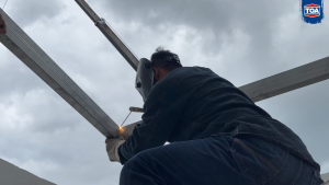 TOA โกเบ สเปรย์ กัลวาไนซ์ สีสเปรย์ประสิทธิภาพสูงสำหรับพ่นปกปิดพื้นผิวรอยเชื่อมงานเหล็กทุกชนิด