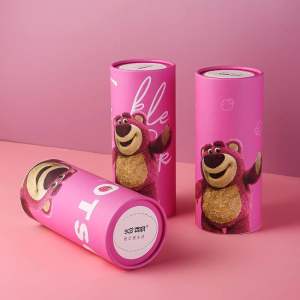Khăn giấy lon Gấu Dâu Lotso 40 tờ in hình siêu hot 2023