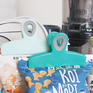 Multifunction Bag Chips Puffed Fresh Food Clips Freshness Sealing Photo File Clamps Snack Seal Clip Kitchen Food Storage Tools