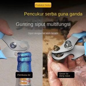 Alat Praktis Penghancur Siput & Pembuka Tutup Botol