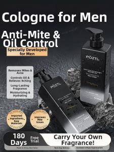 Pozitilan | Men Long-Lasting Fragrance Mousse De Parfum Anti-mite Shower Gel and Shampoo Kit