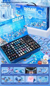 BEI JESS | Elsa Princess Gift Box Childrens Bracelet Beads DIY Materials