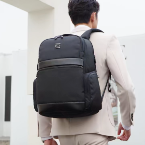 BRUNO CAVALLI Multifunctional Water Resistant 17” Professional Business Laptop Backpack BN09-BN17155-17