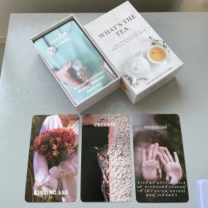 Oracle 12x7 ซม.การ์ด Prophecy Divination 80 การ์ดภาษาอังกฤษรุ่น Psychological Tarot Deck ในกล่อง