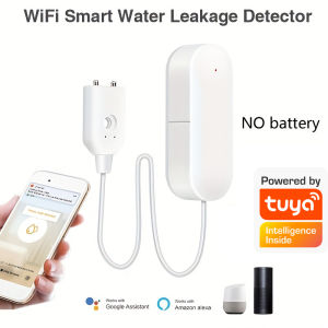WiFi Water Level Sensor Leakage Alarm Flood Leak Detector Work with tuya smart Water Alert Overflow Alarm Security System