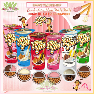 Bánh Chấm Meiji Yan Yan Bánh Quy Chấm Kem Có 6 Vị Lựa Chọn Nhập khẩu Singapore - Emmy Tran Shop