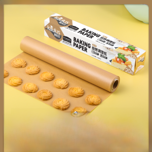 Original Wood Color Silicone Baking Paper for Home Use Non-Stick Oven Mat BBQ Meat Oil Absorption Special Kitchen Tools