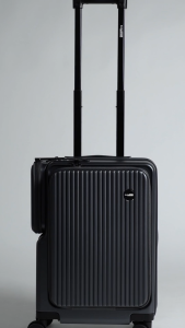 กระเป๋าเดินทาง รุ่น ZJ87 วัสดุ PC ขนาด 20 นิ้ว Front/Side Pocket มีช่องเสียบชาร์จ USB ระบบล้อค TSA น้ำหนักเบา ทนทาน ประกัน 1 ปี