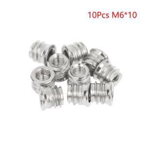 EELHOE | Hot Sale 10Pcs Hex Socket Embedded Insert Nuts M4 M6 M8 Woodworking Fastener For Furniture Assembly Hardware