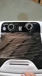 เครื่องซักผ้า มินิ ครัวเรือน 8KG เครื่องซักผ้า 8kg มินิ ครัวเรือน ตัวเครื่องกันสนิม สำหรับทำความสะอาดอย่างล้ำลึก