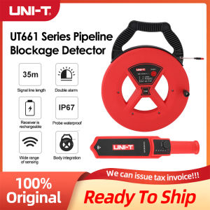 【Ready Stock】UNI-T UT661A/UT661B Wall PVC Iron Pipe Blockage Detector Scanner Pipeline Blocking Clogging Plumbers Instrument UT661C/D