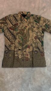 BATIK PRIA PARANG PEKSI SOGAN | LAPIS FURING | BATIK KATUN HALUS PREMIUM | BATIK PRIA LENGAN PANJANG
