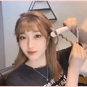 【TOYO OS】Mini Hair Ceramic Iron Straightening Styling Tools Curling Dual-use Splint HB3001