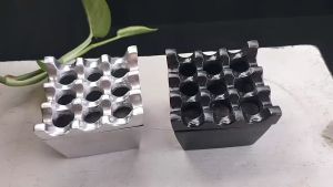 Asbak Rokok Almunium Lubang 12 Silver Polish 1 pcs Asbak Hotel Asthray Holes