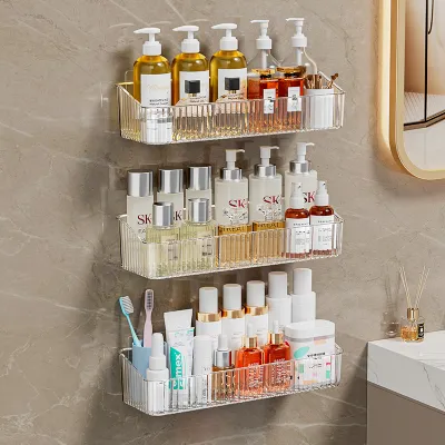 Non-drilling Hanging Bathroom Shelf