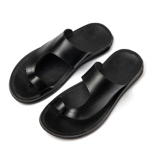 QBELY new summer style of flip-flops for men featuring soft-soled flip-flops and dual-purpose outdoor casual beach
