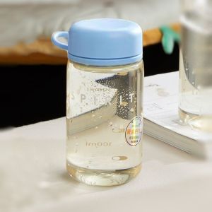 Portable PPSU Baby Bottle Material Childrens Water Cup Student Transparent Leakproof Handy Cup High Temperature Resistant Water Cup