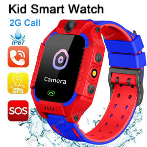 2025 New Kids Smart Watch SOS LBS Location Camera 2G Sim Card Calling IP67 Waterproof Smart Watch For Ios Android Gift Boy Girls