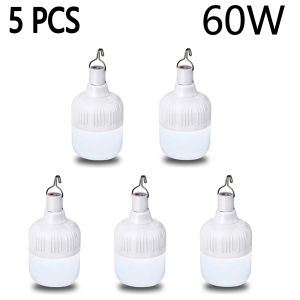 60W USB charging portable camping light Led emergency flashlight bulb Tent lighting equipment light outdoor portable light