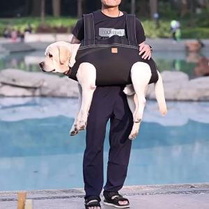 Pet Dog Carrier Backpack Portable Puppy Transportation Bag Medium Large Dogs Multifunctional Comfortable Breathable Shoulder Bag