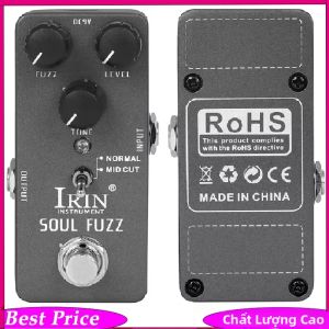 IRIN | IRIN RS-11 Fuzz Guitar Pedal True Bypass Điều Khiển 2 Chế Độ (Mịn màng/Độ Bão Hòa) Âm Sắc Fuzz Cổ Điển Đến Hiện Đại Chất Liệu Kim Loại Tổng Hợp