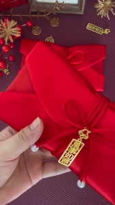 2026 CNY Silk Red Packet/ Cloth Ang Bao/ New Notes Pouch (SG Stocks)