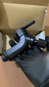 Kran Tunggal Shower Hitam Fiorentino AF908 Keran Air Kran Tembok Kualitas TERBAIK dan TERMURAH