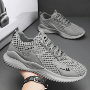 Warrior | Breathable Mens Sneakers Large Mesh