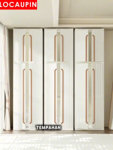 Locaupin Modern Minimalist Wardrobe Cabinet|Bedroom Furniture|Closet|Minimalist Storage Closet|Storage Solutions