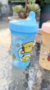 HIPPOLAND Botol Minum Anak Bayi Training Cup 300ml Gelas Anti Tumpah Bocor Tempat Minum Anak BPA FREE Lucu Cewe Cowo 457