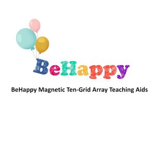 Ready Stock BeHappy Magnetic Ten-Grid Array Teaching Aids | Numbered Decomposition Math Enlightenment Educational Toy