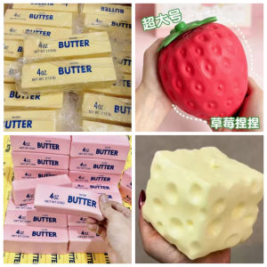 Hot Giant cheese squeeze toy super sized cheese slowly rebounds and kneads adult decompression toy gift