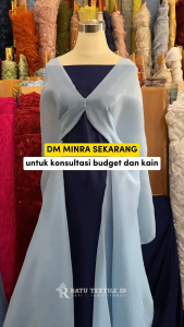 Paket Seragam Bridesmaid Lengkap Wisuda Lamaran Keluarga Kain Satin Organza dan Maxmaraa Luxury