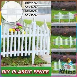 KLIMO White Fence Yard Home Garden Decoration Strong Outdoor Fence Gardening Fitment