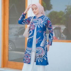 Batik Tunik Wanita Terbaru 2022: Model & Desain Modern