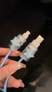 Oppo 33w✅OPPO 65W oppo 30w /67w/ 80w vivo 44w Vivo 18w Vivo 33w ✅พร้อมส่ง✅ชุดแต่งสายชาร์จแอนดรอย 65W ลายการ์ตูน เคสหัวชาร์จ ชุดถนอมสายชาร์จการ์ตูนน่ารักๆพร้อมส่งจากไทย oppo 65w