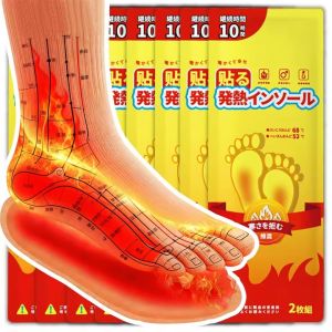 10Pairs Self Heating Insoles Foot Warmer Disposable Winter Thermal Shoe Pads Long Lasting 10 Hour Heat Men Women Outdoor Skiing Hiking