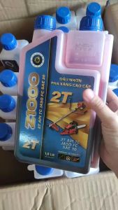 Dầu nhờn pha xăng cao cấp BETA-Z100 -2T-1L- dùng cho máy kéo cỏ máy cưa máy phát điện và nhiều thiết bị ngoài trời khác.