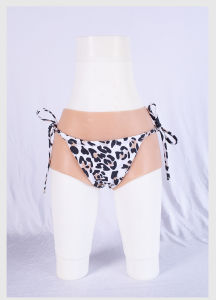 Silicone Crossdresser Panties Men to Women Changeable Gender CD Silicone Pants Secret Passage Style Womens Underwear