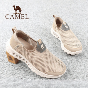 Camel | Mens Summer Breathable Mesh Outdoor Casual Sneakers