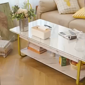 Tea table simple and modern sofa corner family tea table living room bedroom balcony table