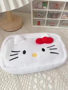 Sanrio | Hộp Đựng Bút Chì Bằng Vải Hoạt Hình Dễ Thương Túi Đựng Văn Phòng Phẩm Dung Tích Lớn Cho Trường Học Không Có Kẹp Hộp Lưu Trữ Bằng Vải Dành Cho Lứa Tuổi Từ 6 Trở Lên