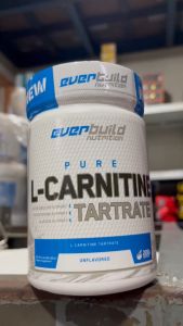 Everbuild Nutrition Pure L-Carnitine Tartrate 200 Gram 200 Serving Pembakar Lemak