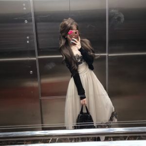 CHANGTONG | Fashionable Stylish Waist-cinching Two-piece Dress