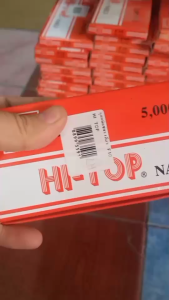 HI TOP ลูกแม็กขาเดี่ยว F10 HI TOP ใช้กับปืนยิงตะปูขาเดี่ยว  ไม่มีบิดงอ   เหมาะกับงานเฟอร์นิเจอร์และงานอเนกประสงค์