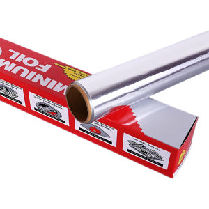 Heavy Duty Aluminum Foil Roll 10m x 30cm Commercial Grade 30 Micron Extra Thick Foil Wrap for Cooking Grilling Baking