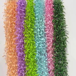 5/10Pcs Artificial Hanging Vine Fake Willow Plant Decoration Green Leaf Ivy Wedding Indoor Outdoor Home Garden DIY Decoration