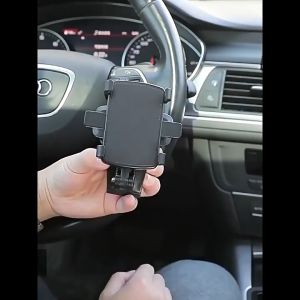 Universal Car Mobile Phone Holder Dashboard Fixed 360 Degree Rotation Car Mount with Parking Number Plate