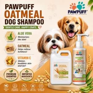 PAW PUFF Dog shampoo Oatmeal 500ML
