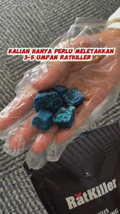 RatKiller Racun Tikus Mati Kering Tanpa Bau 100 Gram Ampuh Bergaransi